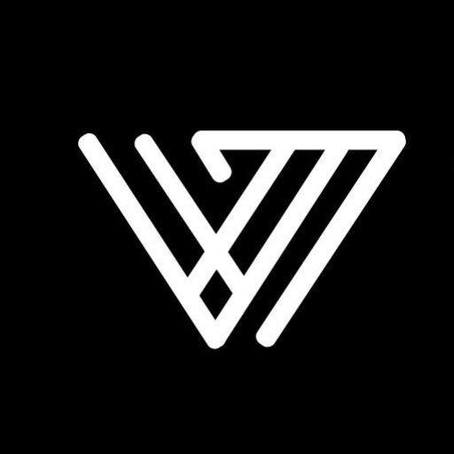 Vaultica brand icon featuring the stylized white geometric 'V' logo on a black square background.